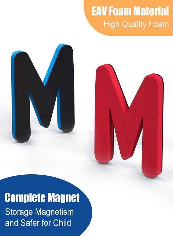 HELLOCUBE Classroom Magnetic Alphabet Letters - ABC 237 Pcs Letters Numbers & Pattern with Side Magnetic Board Foam for Kids Spelling | Learning - Image 4